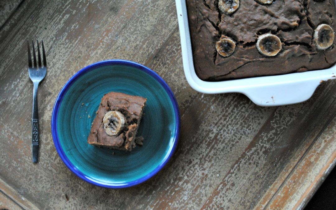 Healthy Chocolate Cake with Plantain Flour