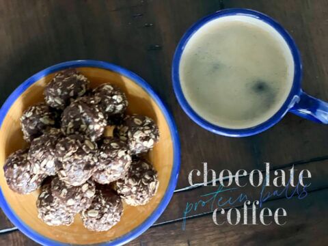Chocolate Coffee Energy Bites - Easy Real Food